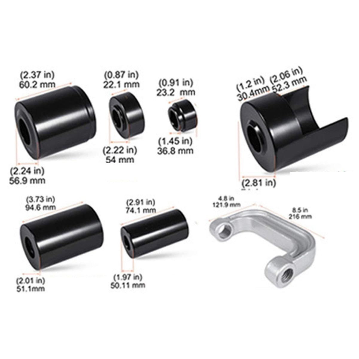 21 Pieces Ball Joint Press Tool Kit Carbon Steel N20886