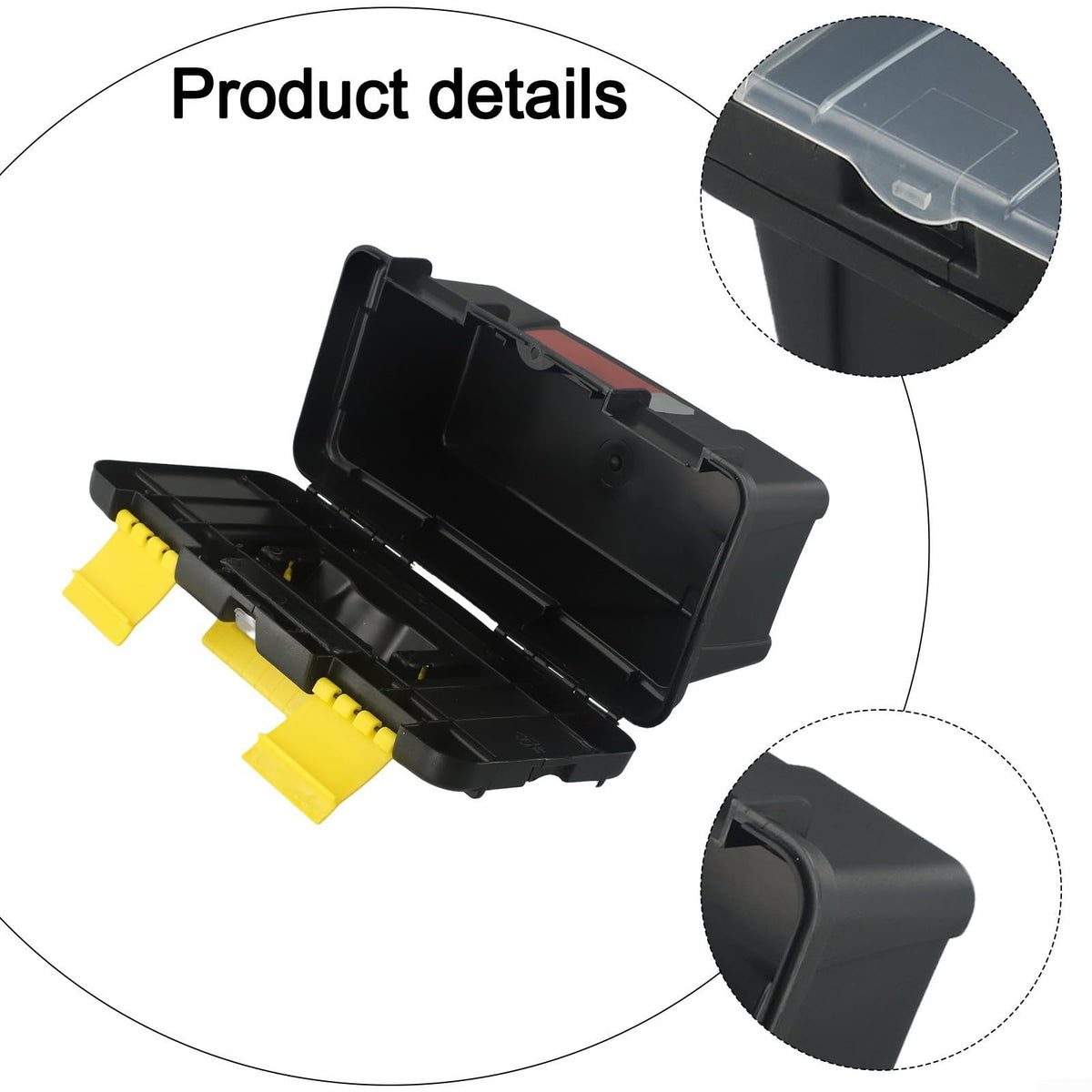 10-Inch Two-Layer Plastic Toolbox D1028
