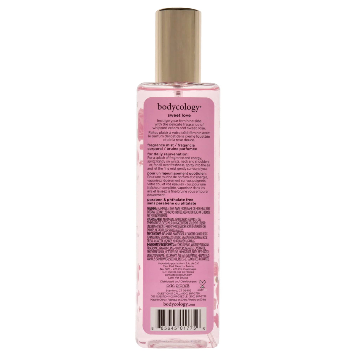 8 oz Body Mist Spray S823