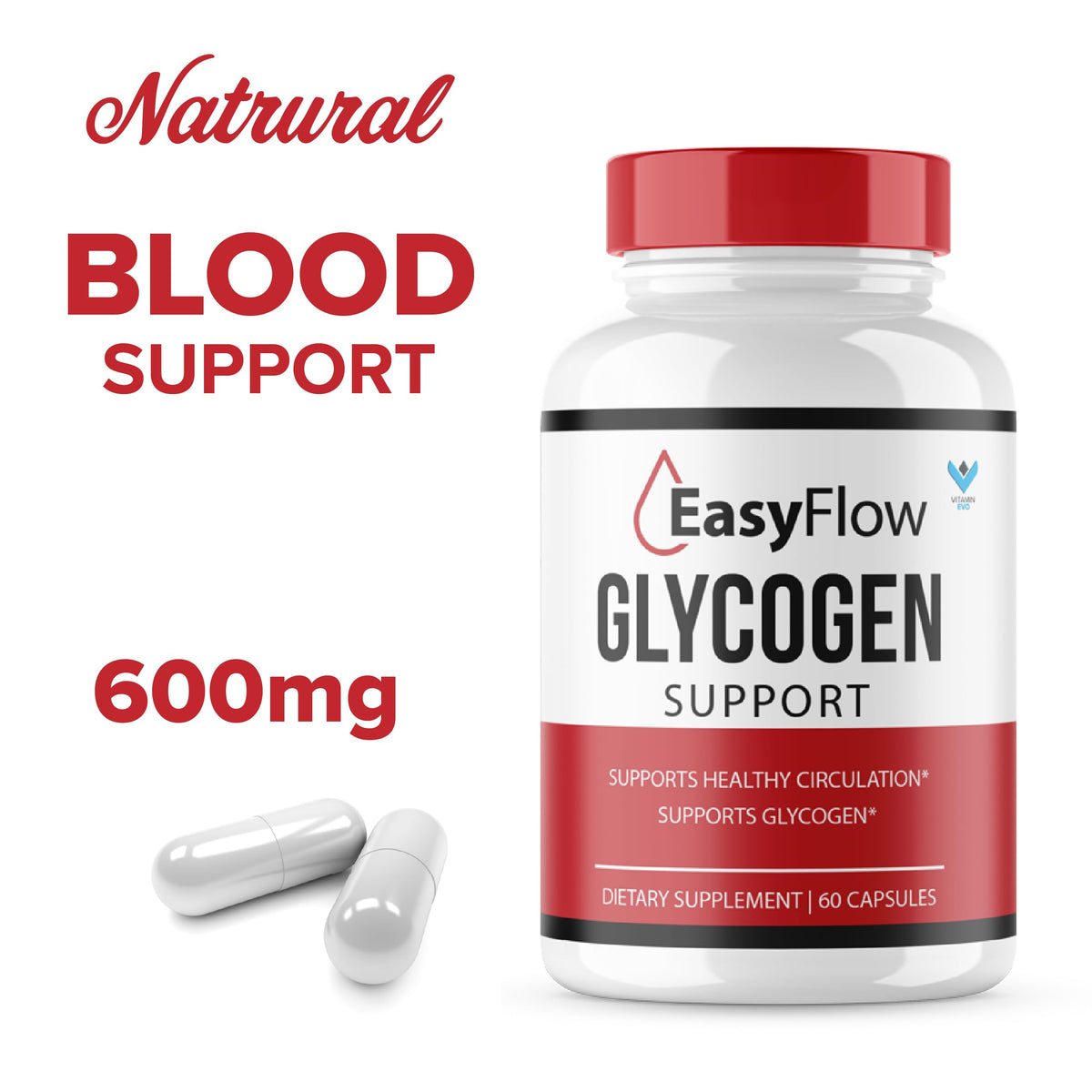 120 Capsules Glycogen Support Supplement O6252