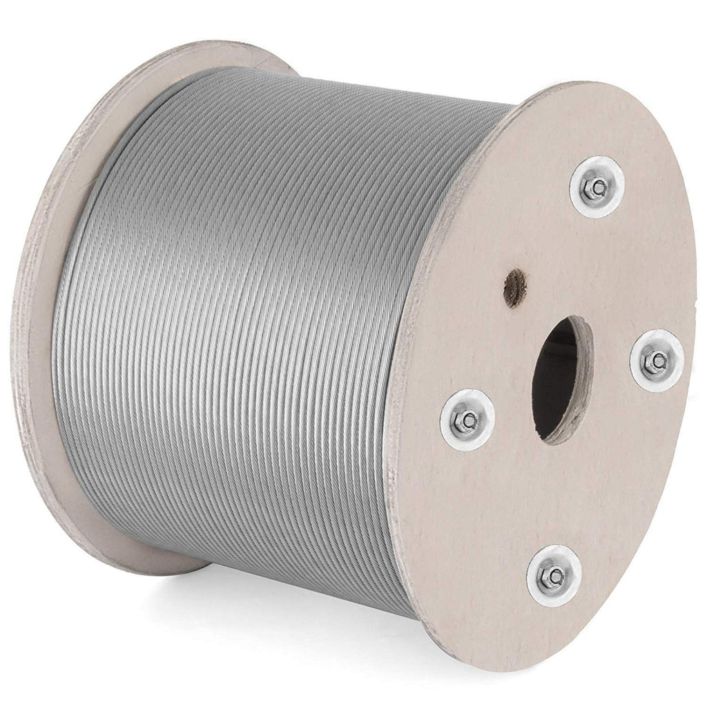 1/8" T316 Stainless Steel Cable 1x19 Wire Rope Z172271