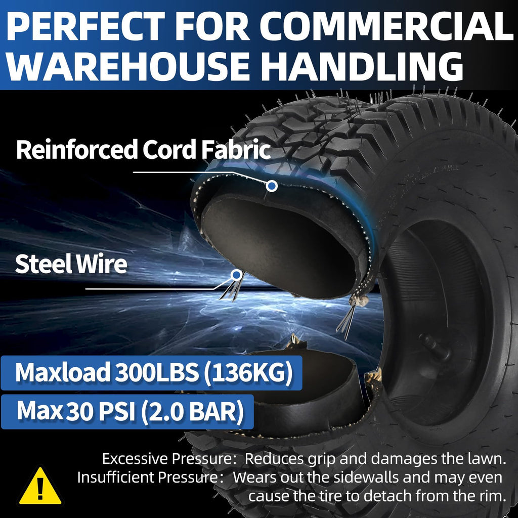 15x6.00-6 Tire and Inner Tube Set, 2 Pack A17694