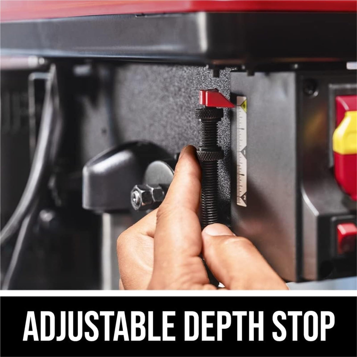 10 In. 5-Speed Benchtop Drill Press with Work Light C120
