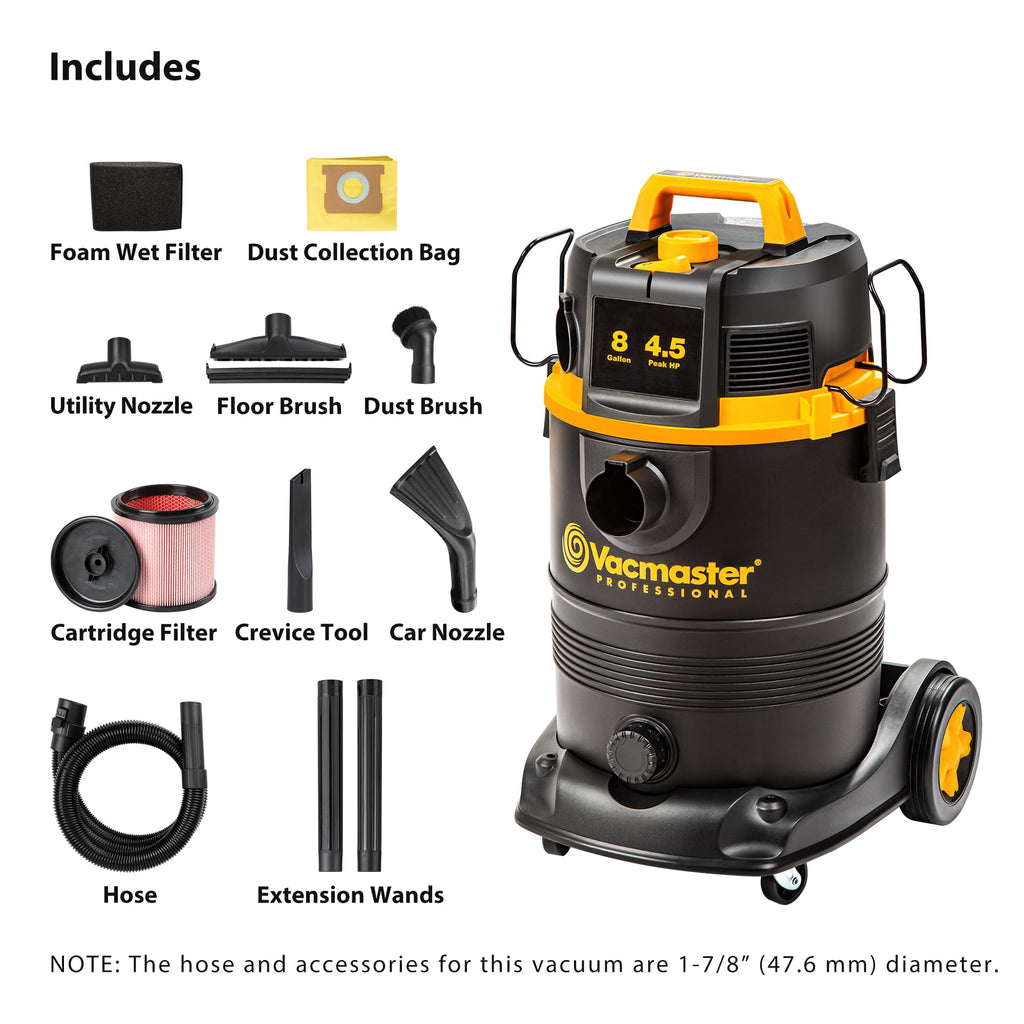 8 Gal Wet/Dry Vac G9454