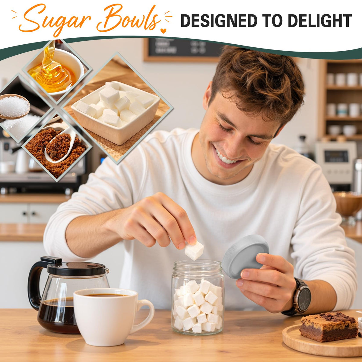 12 Pack 16 oz Glass Jars with Lid D43030