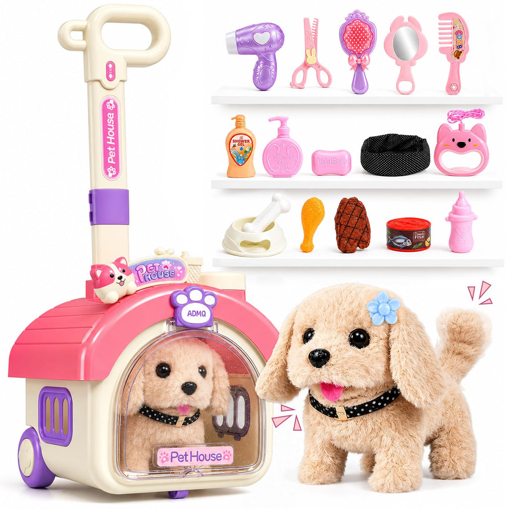 Dog Toy with Portable Puppy Stroller E105354