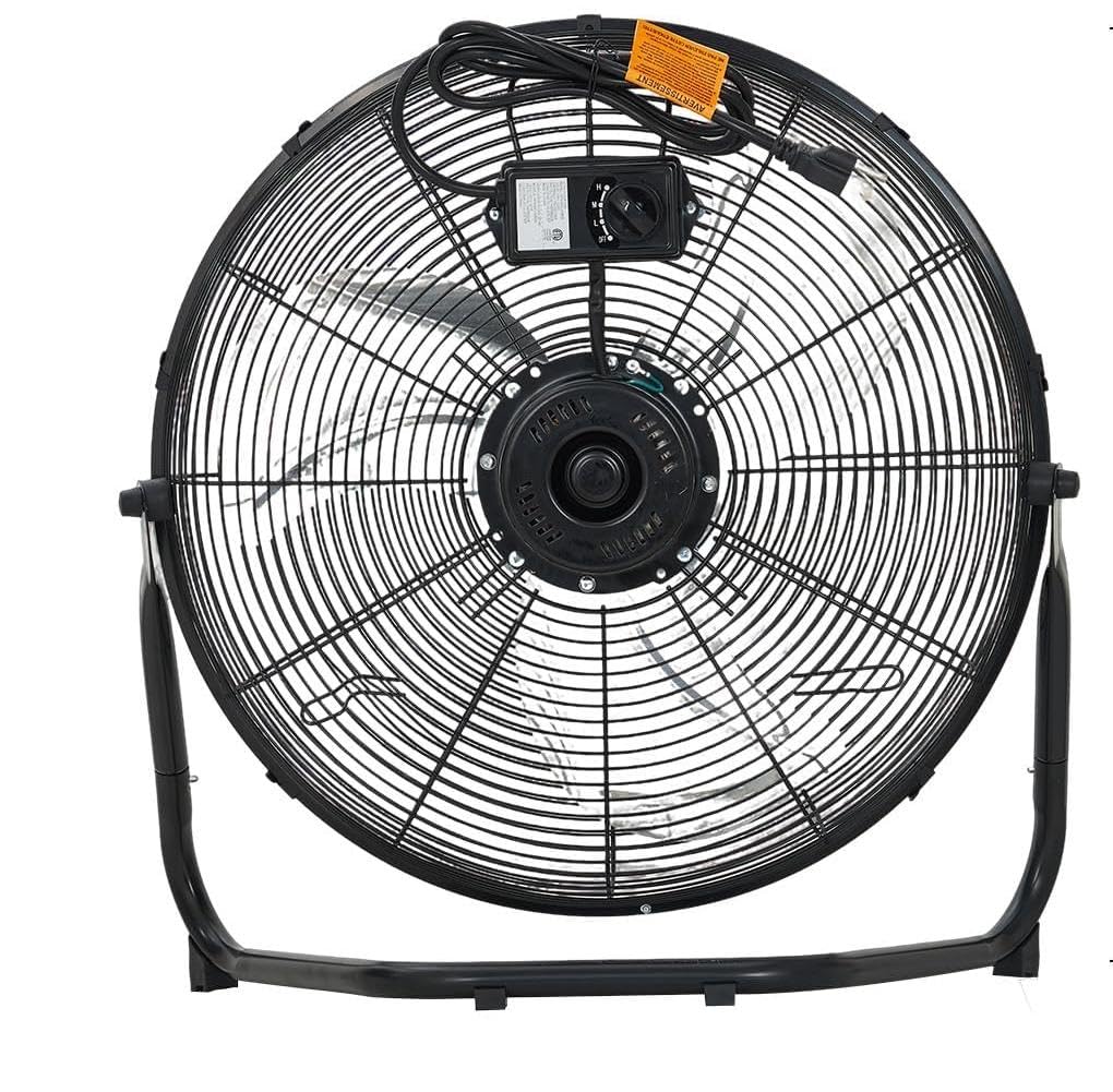 20 Inch 3 Speed High Velocity Industrial Floor Fan Y5978