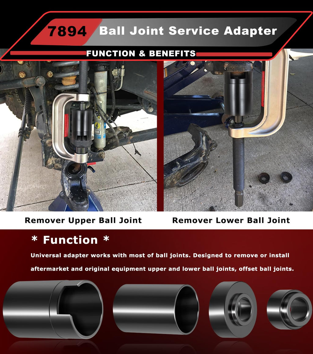 4PCS Ball Joint Service Adapter Set V446662