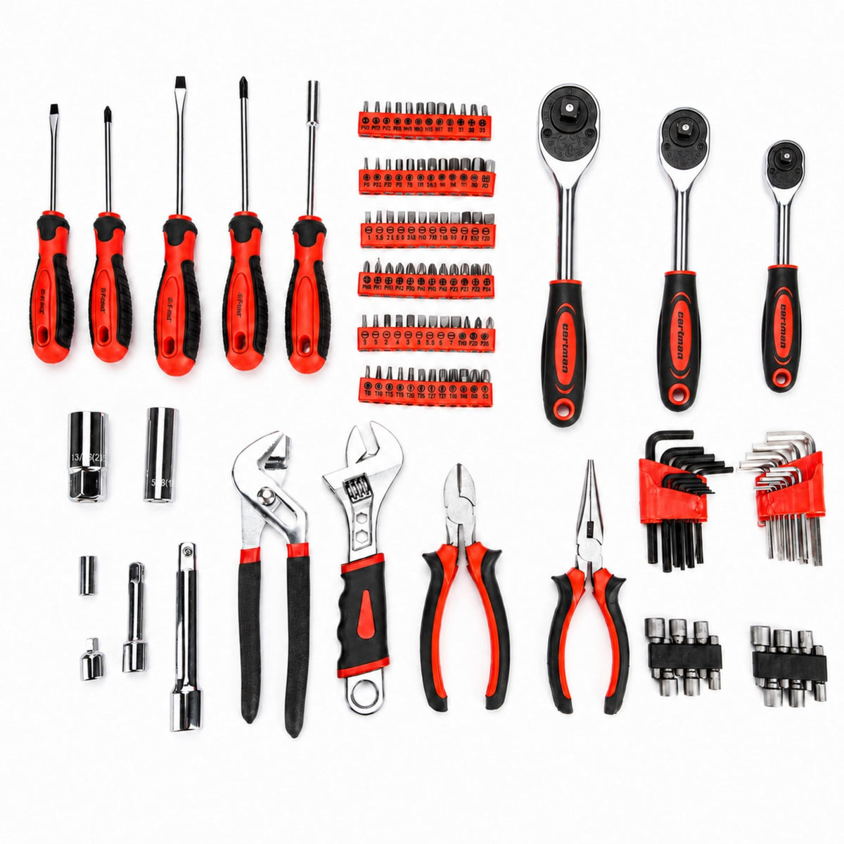 205-Piece Ratchet Wrench Tool Set U616470