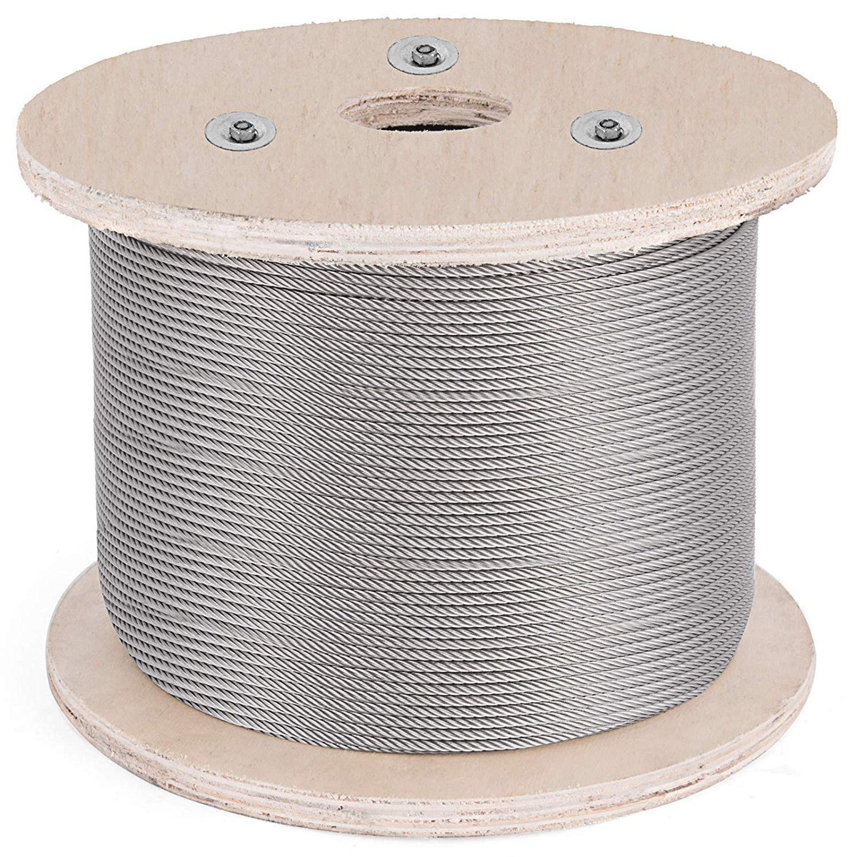1/8" T316 Stainless Steel Cable 1x19 Wire Rope Z172271