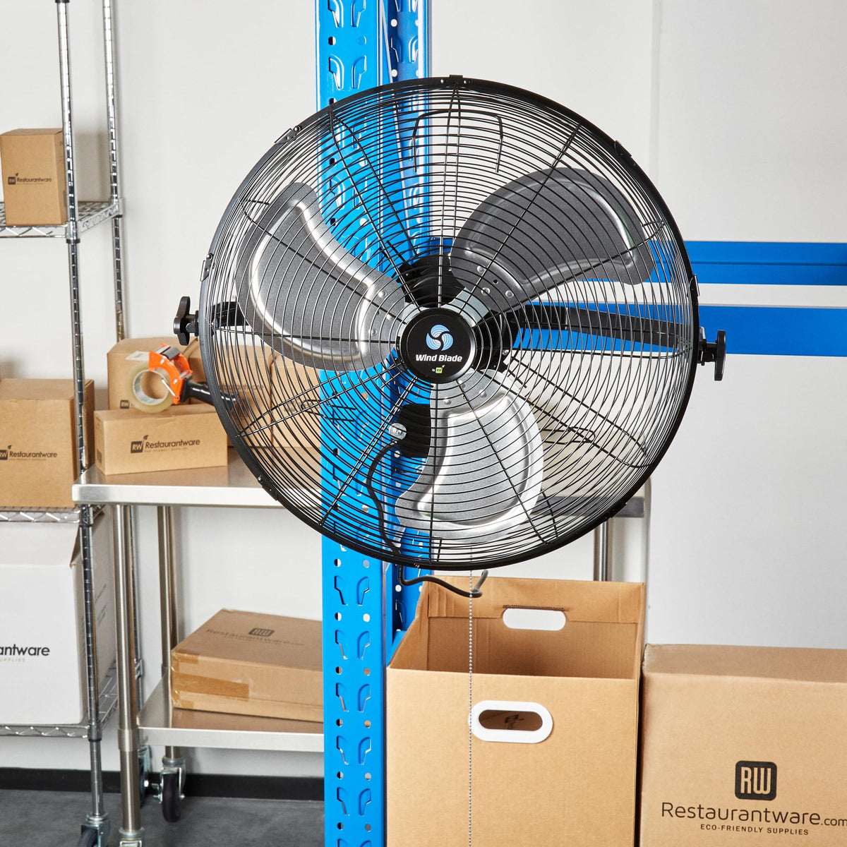 24 Inch Steel Industrial Wall-Mount Fan H982309