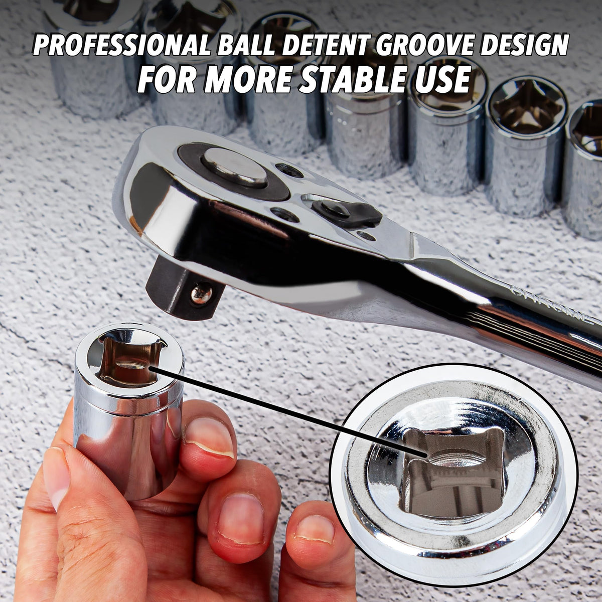 205-Piece Ratchet Wrench Tool Set U616470