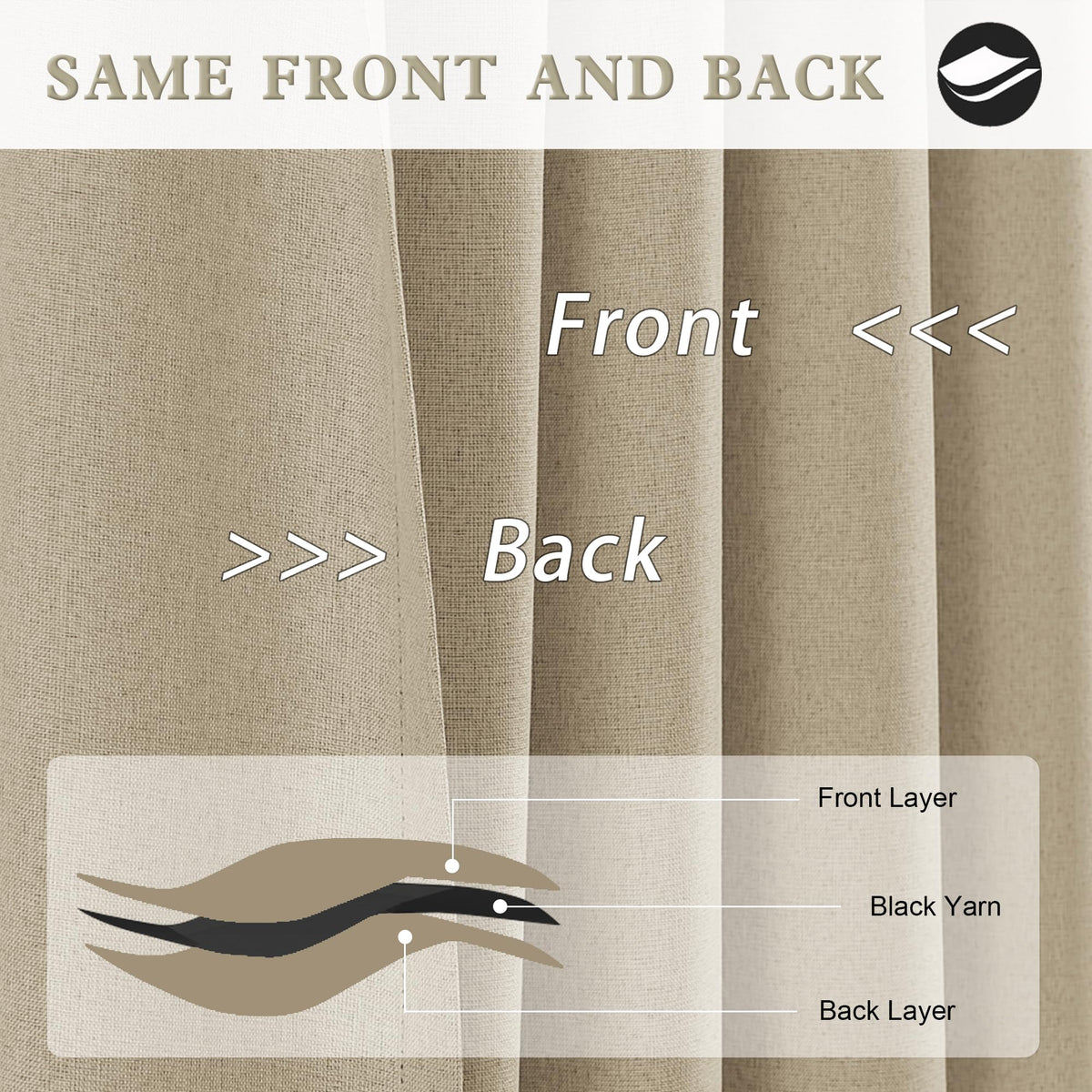 132 Inch Blackout Curtains 11 ft Long Pinch Pleated Drapes 2 Panels F35372